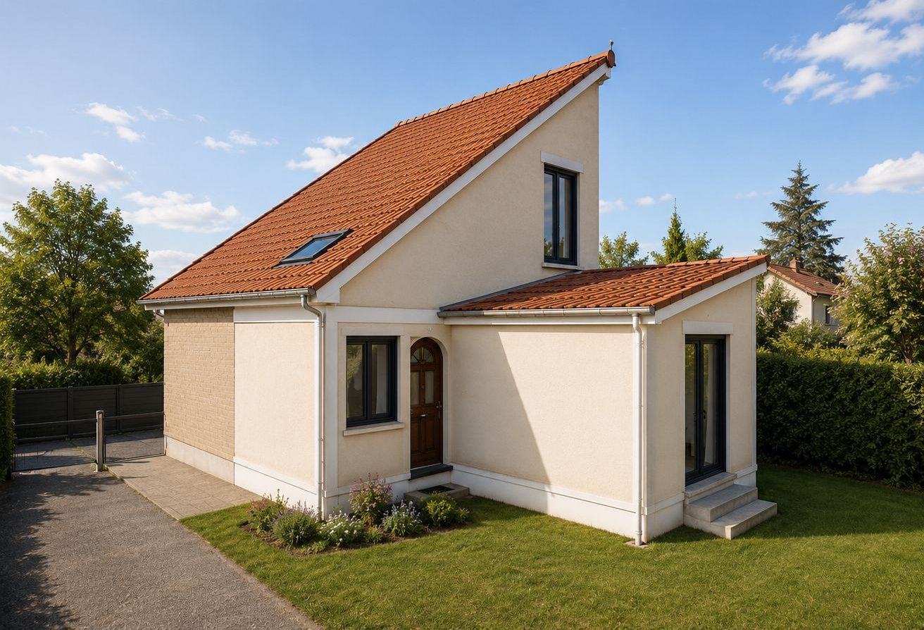 Extension d'une maison ancienne à Argenteuil (95) — déclaration préalable