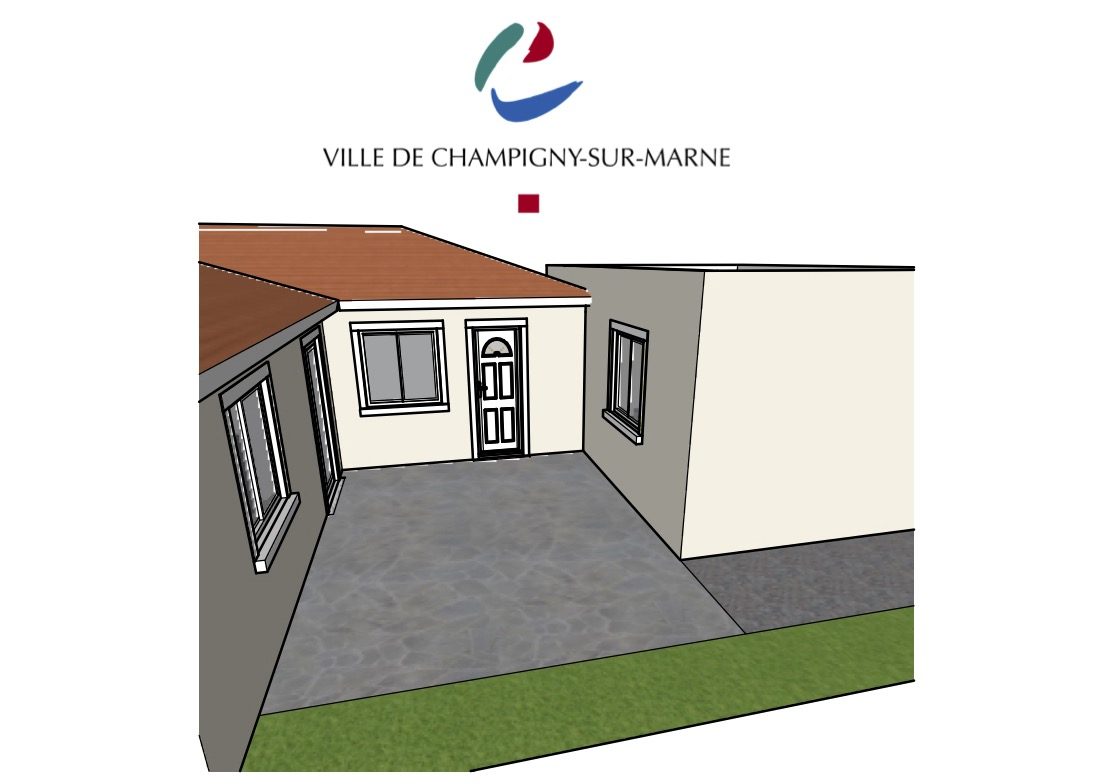Extension de plain-pied à Champigny-sur-Marne, commune voisine de Joinville-le-Pont
