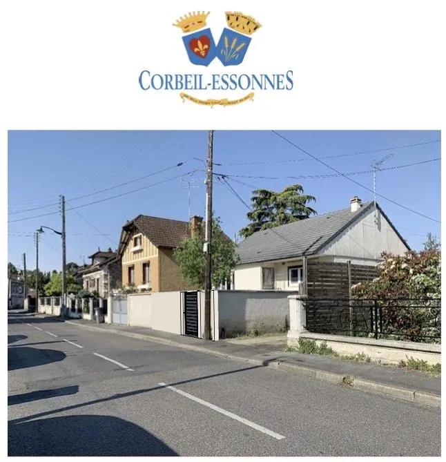 Portail sur rue à Corbeil-Essonnes (91) — déclaration préalable par Construisez