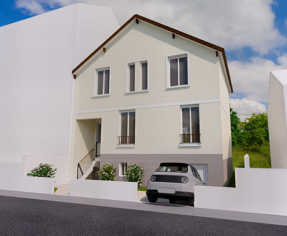 Maison familiale avec garage