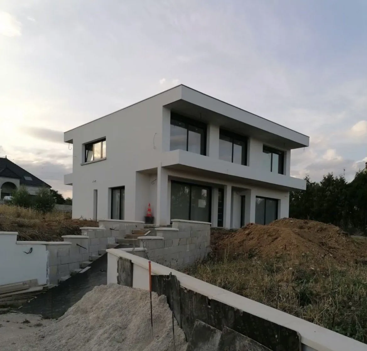 Maison contemporaine à Marcoussis (91) — permis modificatif