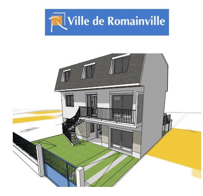 Extension d'un pavillon à Romainville (93) — déclaration préalable par Construisez