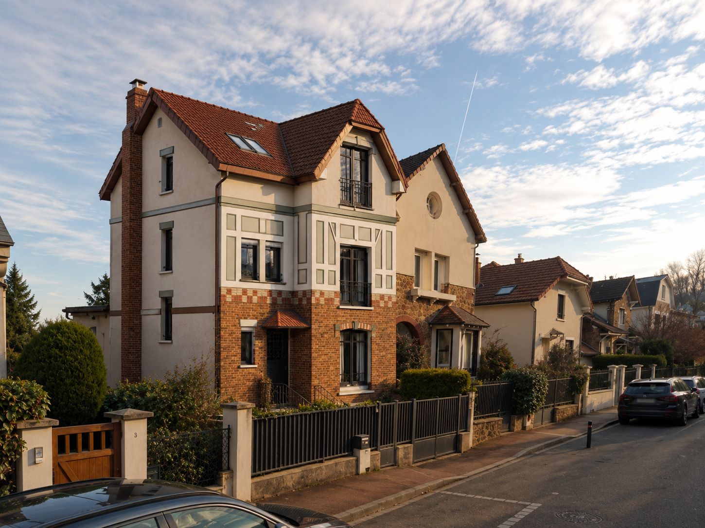 Surélévation d'une maison existante à colombage — Ville-d'Avray (92)